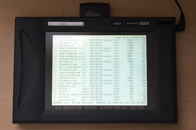 Fujitsu Stylistic 1200 Tablet Router